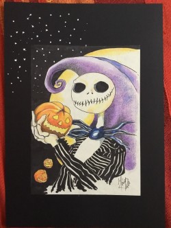 #JackSkeletron  Illustrazione originale a matita colorata 21x29,7 8 euro