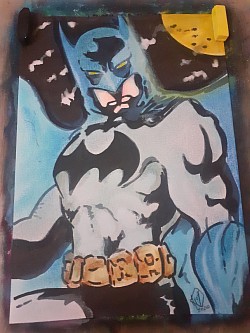 Batman - formato A5 matite-pastello 5 euro